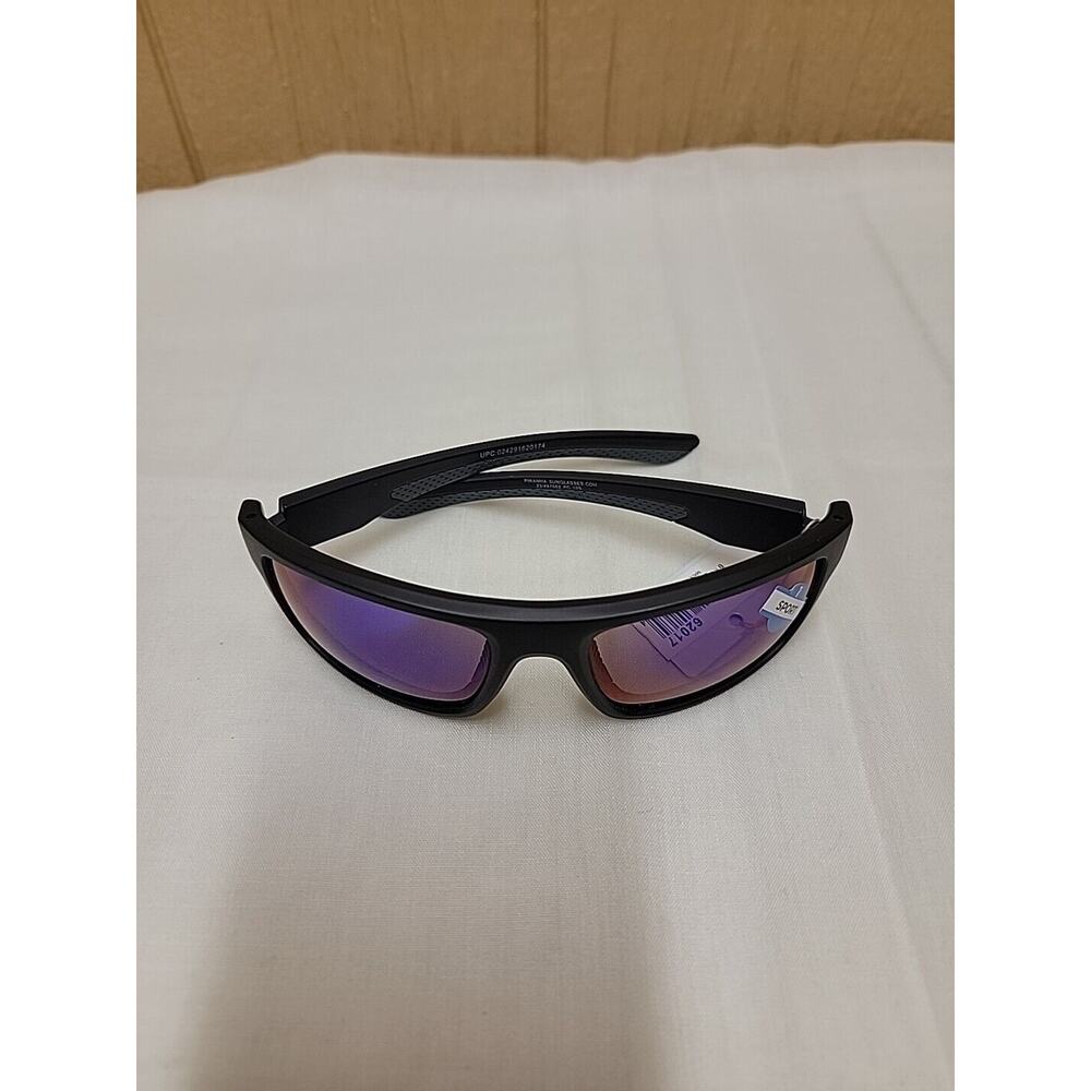 Piranha Sport 1 Sunglasses 100% UVA Protection Style # 62017 Black Wrap - Picture 7 of 7
